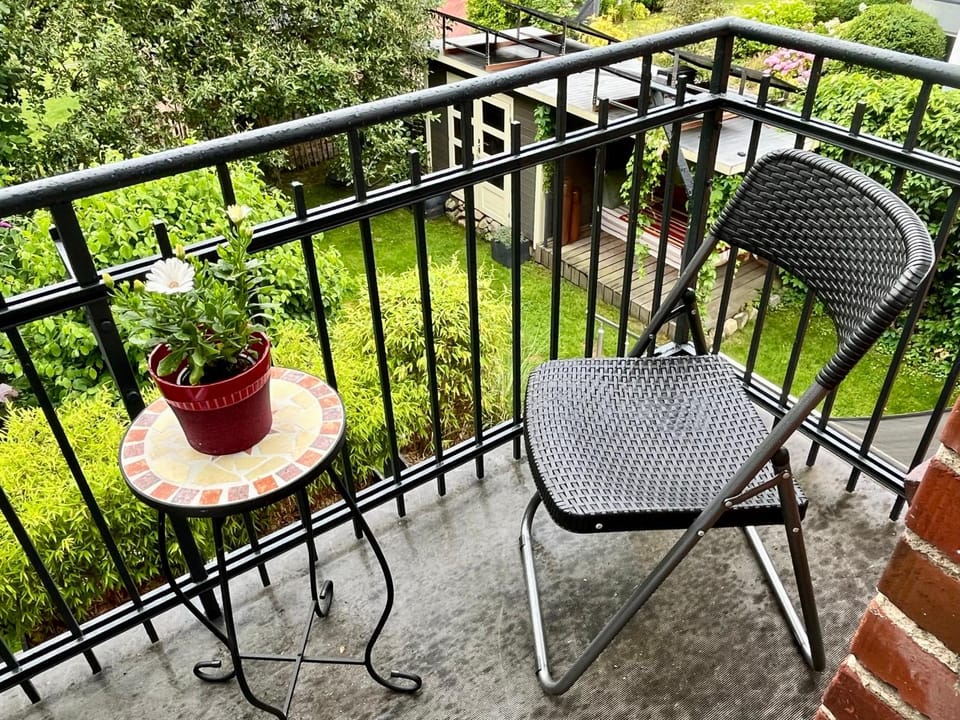 Patio, Balcony/Terrace, Garden view