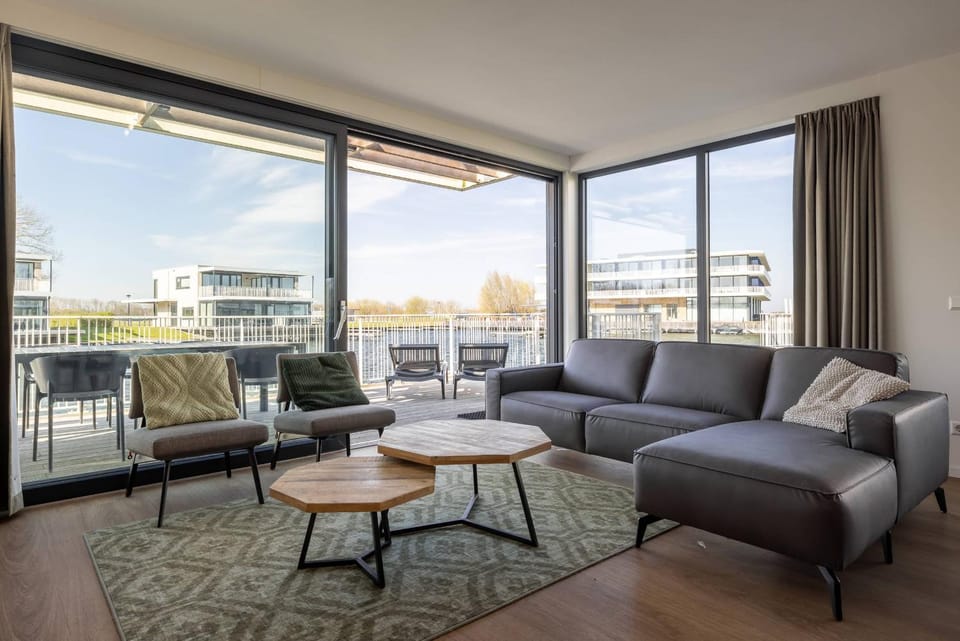 Hello Zeeland - Water villa Veerse Wende with fully fenced terrace Villa in Zeeland, Netherlands