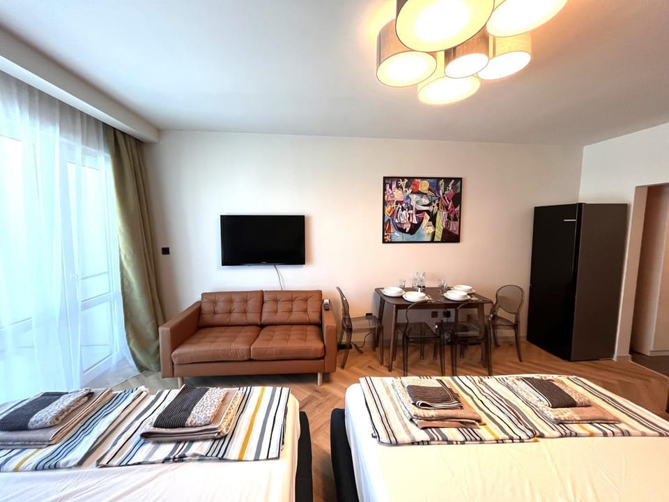 Miramar Front Beach Family Deluxe Studios No Swim Pool Access Apartment in Sunny Beach