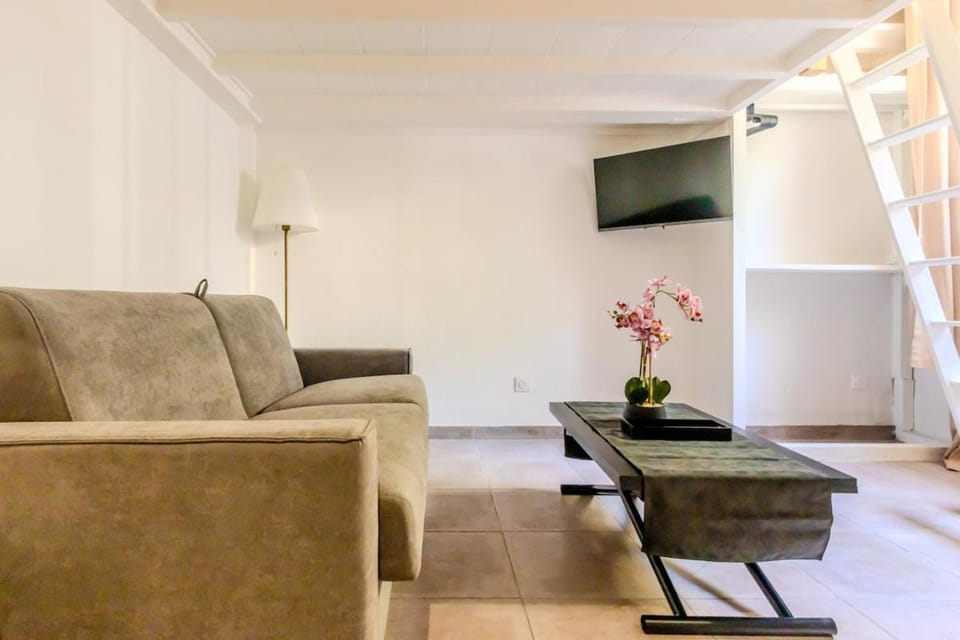 Juan-les-Pins studio avec mezzanine proche plages Apartment in Antibes