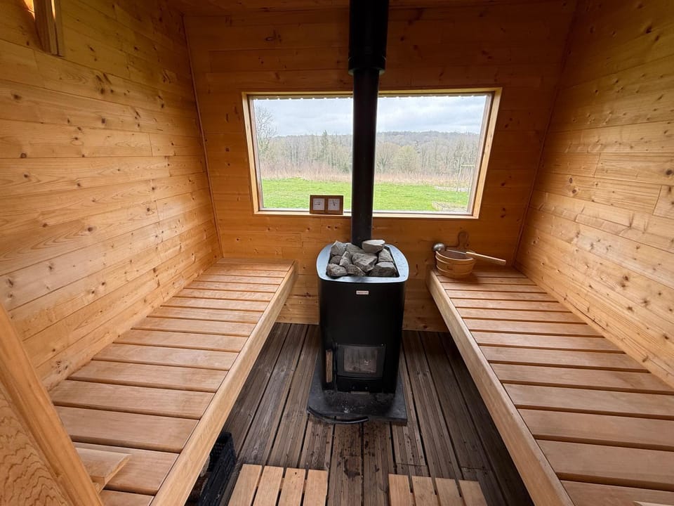 Natural landscape, Sauna, Sauna