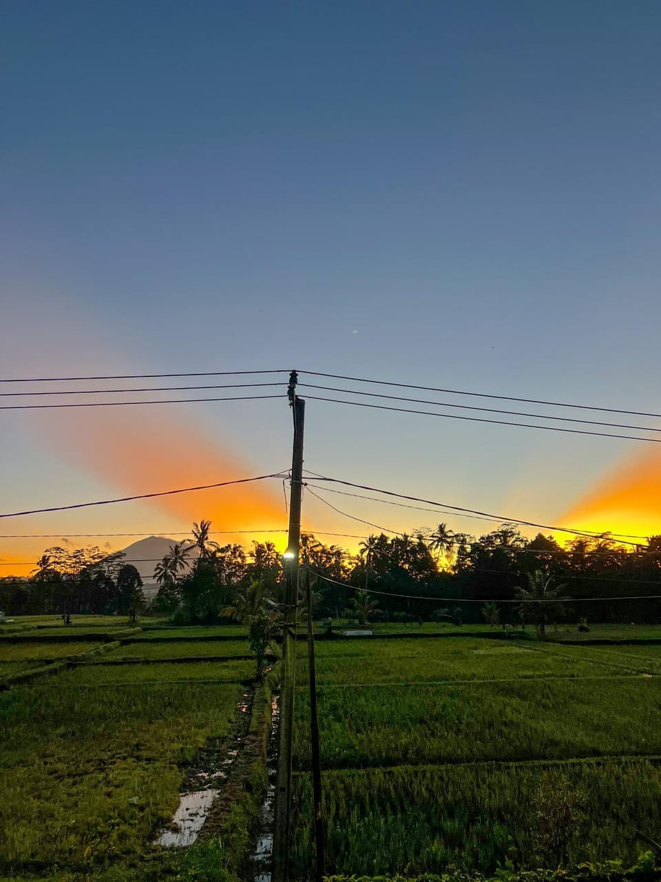 Natural landscape, Sunrise