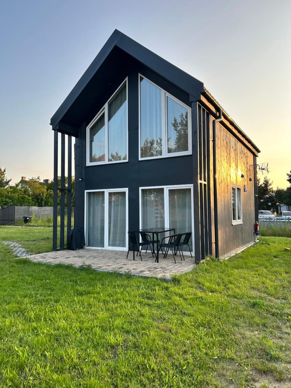 Property building, Garden view