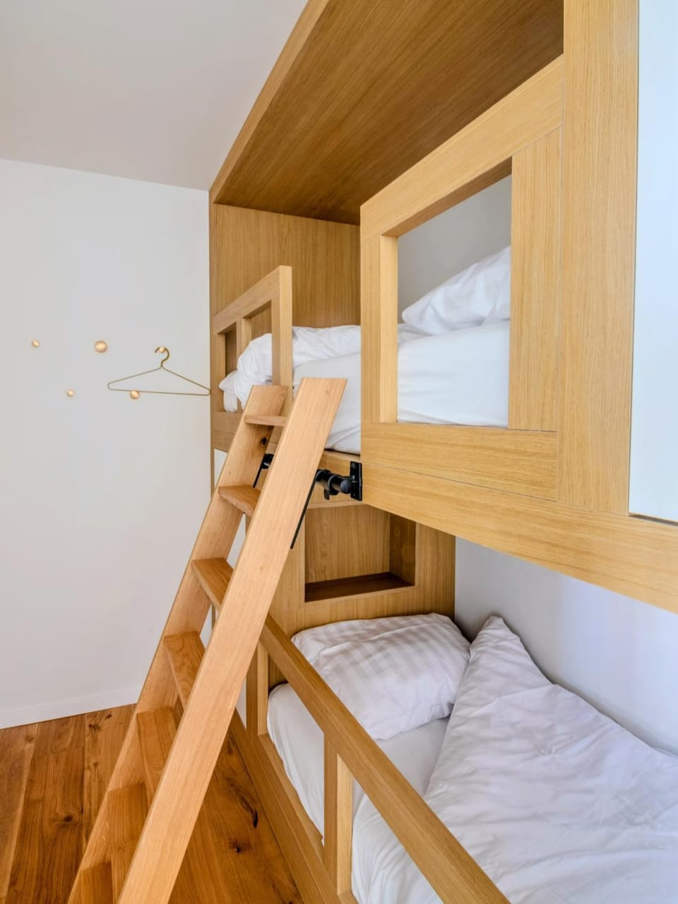 Bed, Photo of the whole room, Bedroom, bunk bed, wardrobe