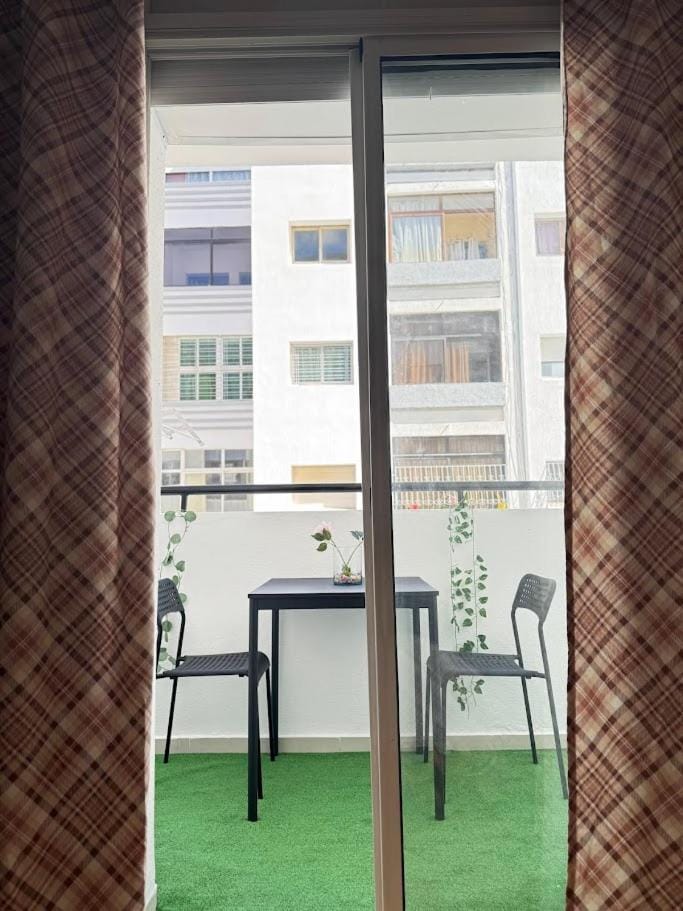 Modern Studio with Balcony Apartment in Rabat