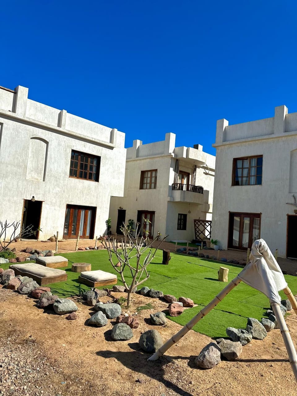 Property building, Garden