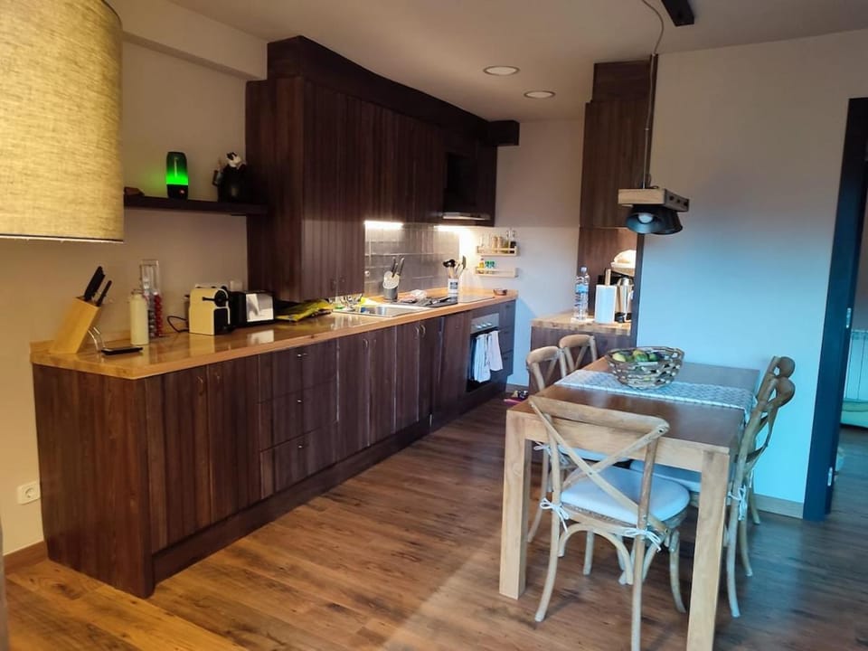 Kitchen or kitchenette, Dining area