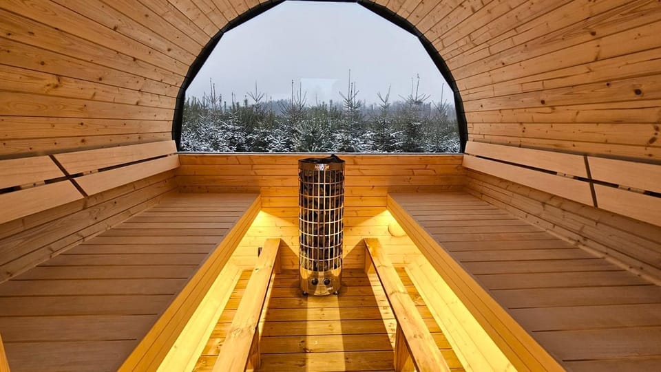 Property building, Day, Winter, Sauna, Photo of the whole room