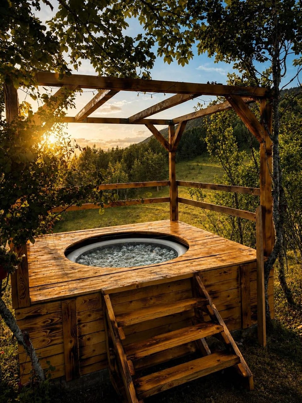 Property building, Garden, Hot Tub, Hot Tub, Karaoke, View (from property/room), On site