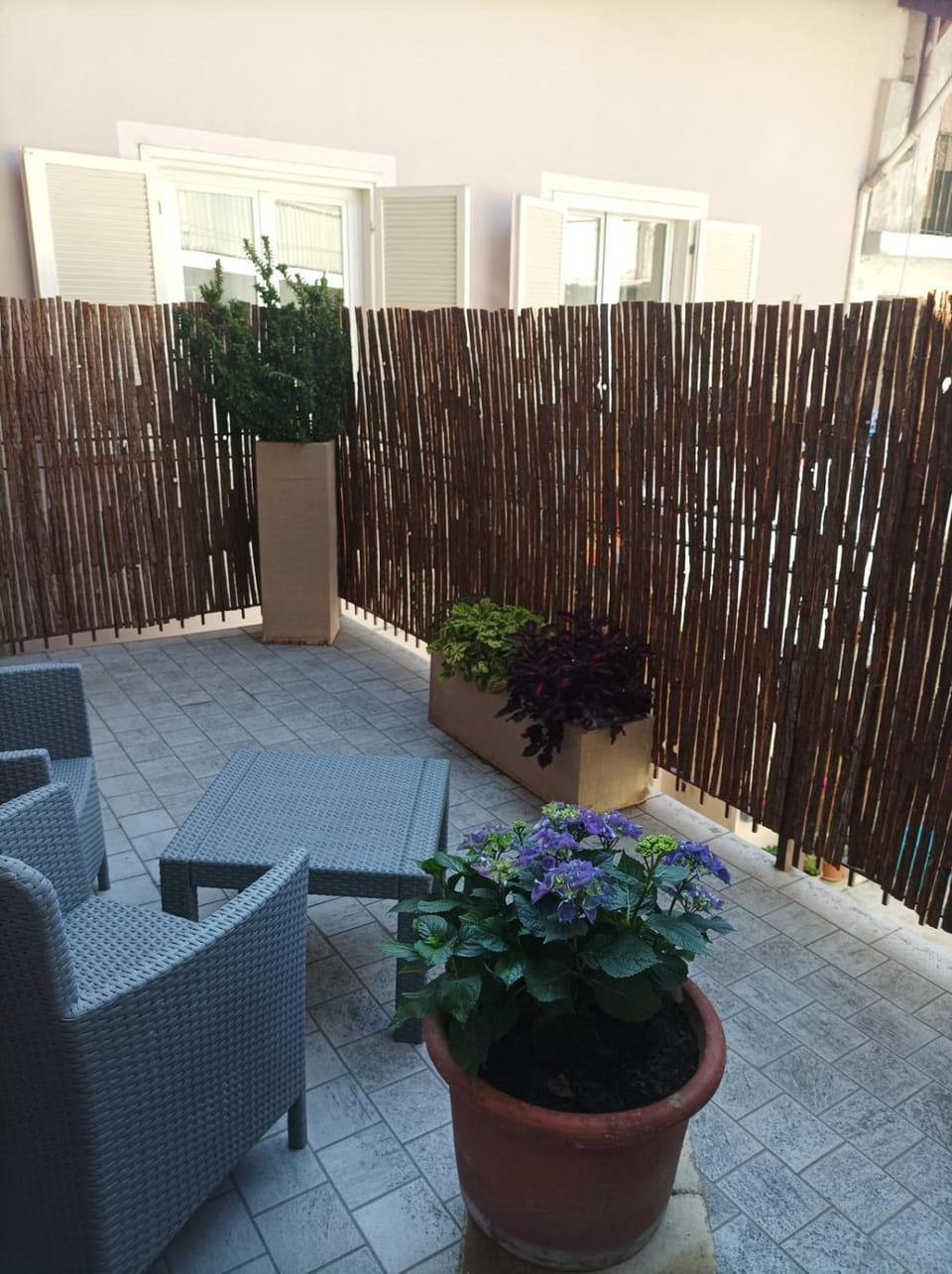 Patio, Garden, Seating area, Garden view