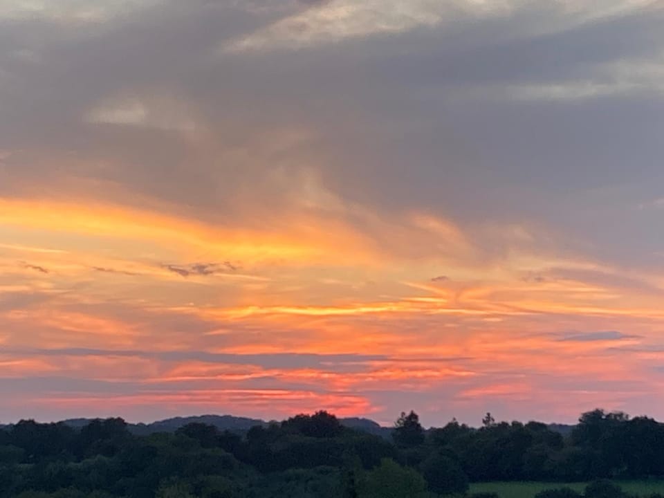 Natural landscape, Sunset