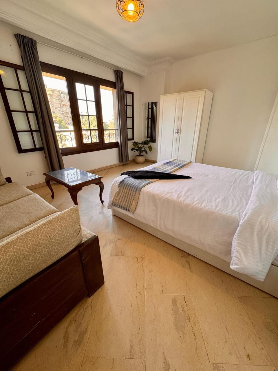 Bed, Photo of the whole room, Bedroom, wardrobe