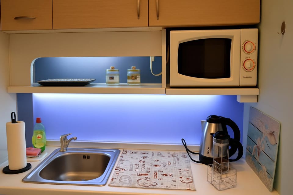 Kitchen or kitchenette, kitchen