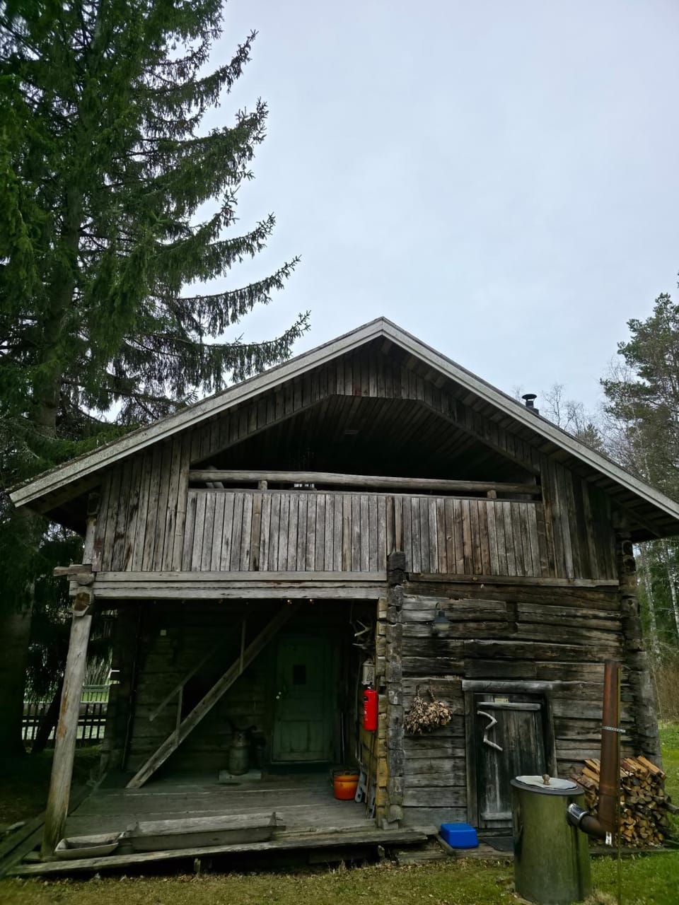 Kodikas hirsimökki - cozy log cottage in Rauma House in Finland