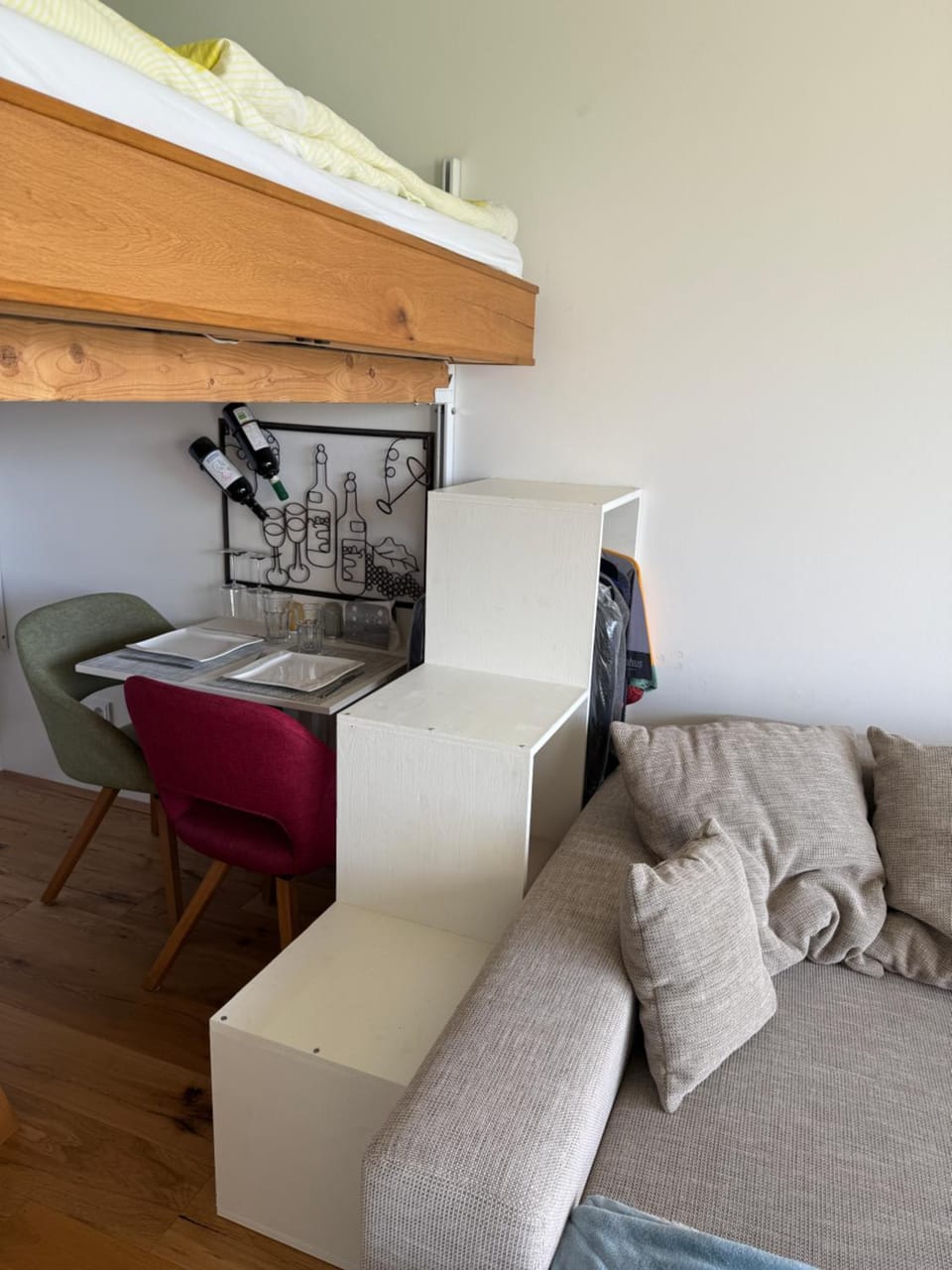 Kuscheln im Hochbett mit Seeblick Apartment in Salzburgerland