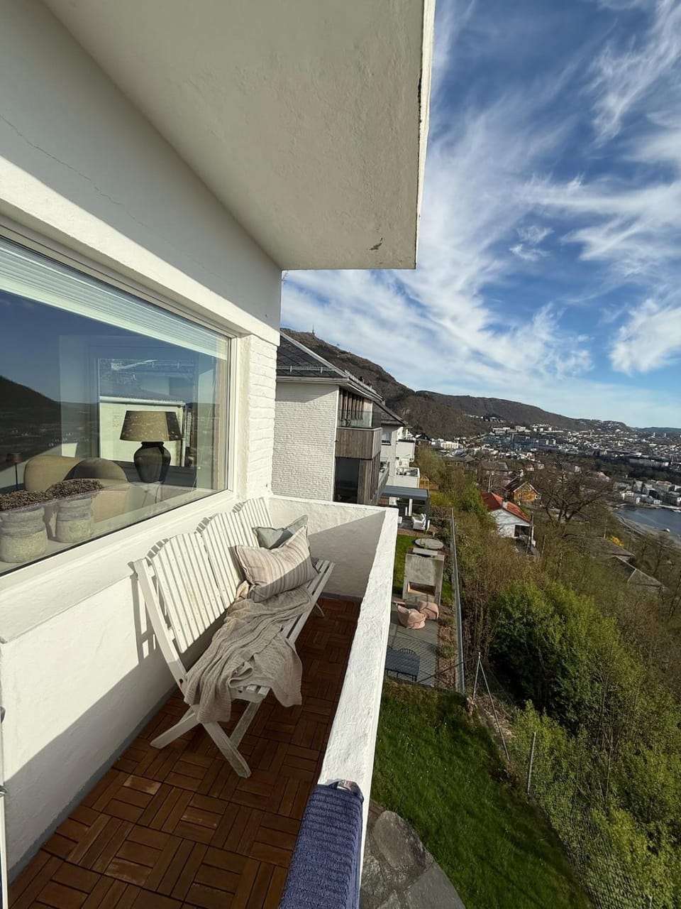 Day, Natural landscape, View (from property/room), Balcony/Terrace, Seating area, Mountain view