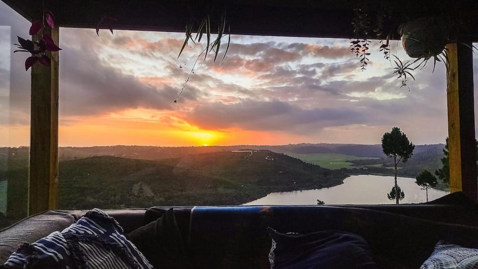 Communal lounge/ TV room, Natural landscape, Mountain view, Sunrise, Sunset