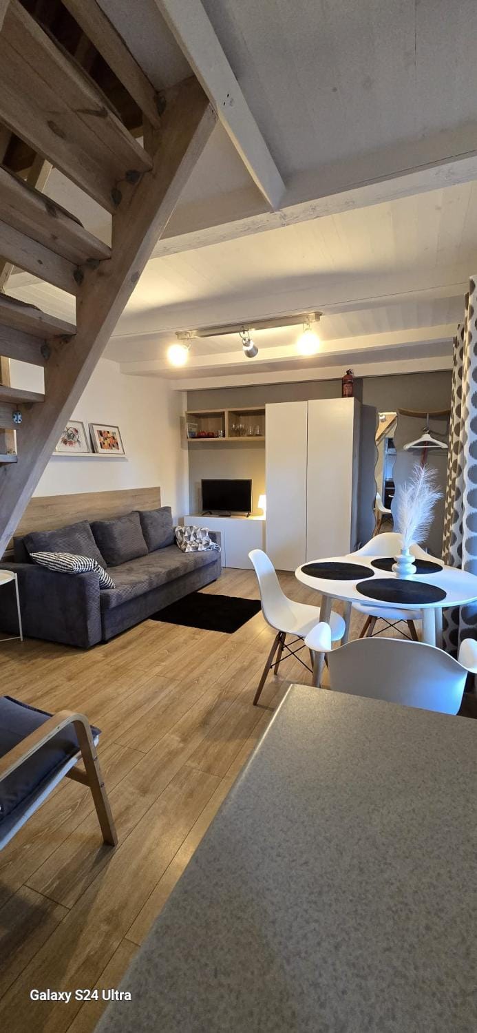 Łebska Zagroda House in Leba