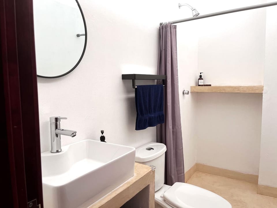 Shower, Toilet, Bathroom, towels