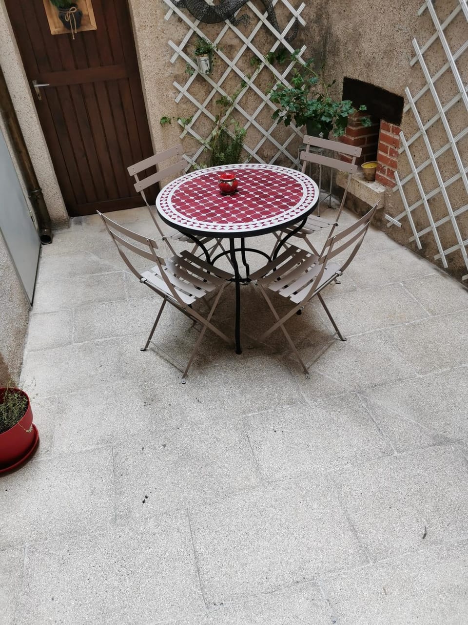 Patio, Inner courtyard view