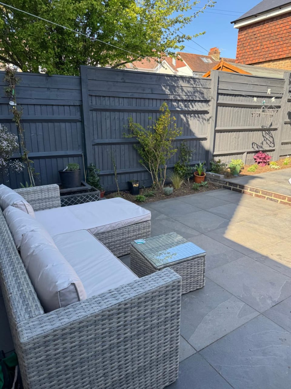 Patio, Garden, Garden view