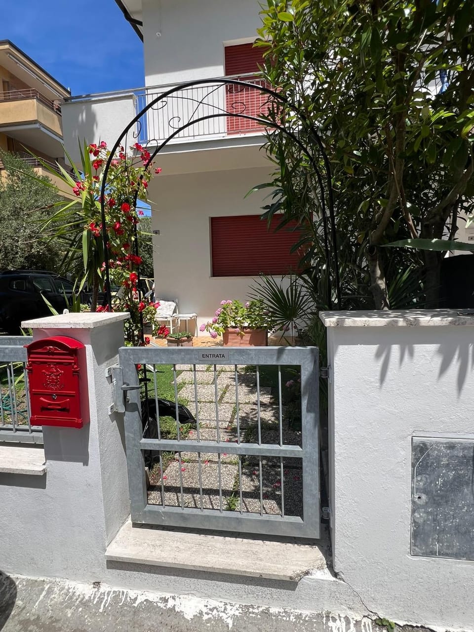 Property building, Garden