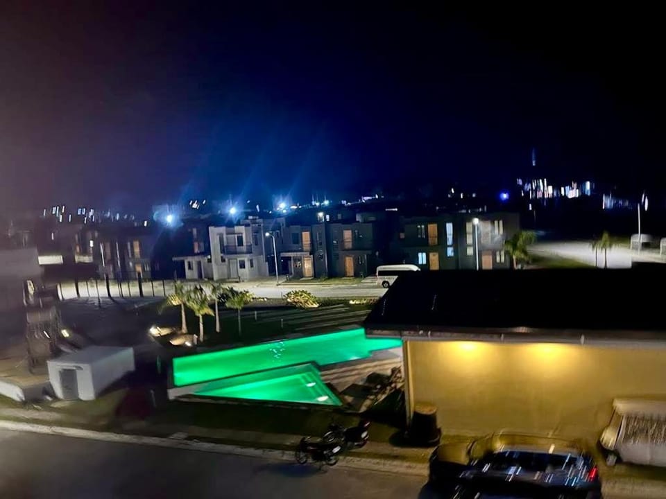 Night, Swimming pool
