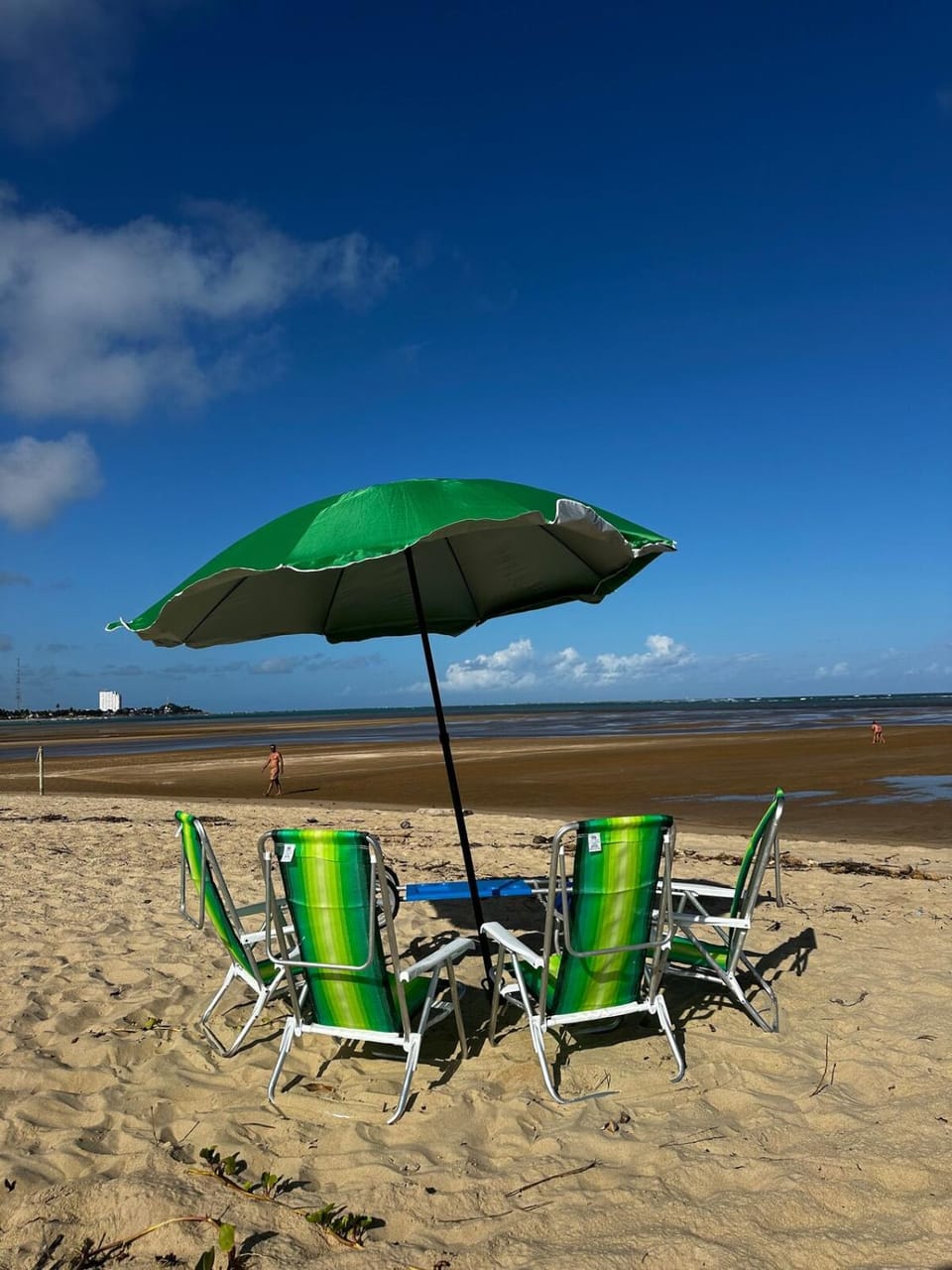 Beach, Sea view, sunbed