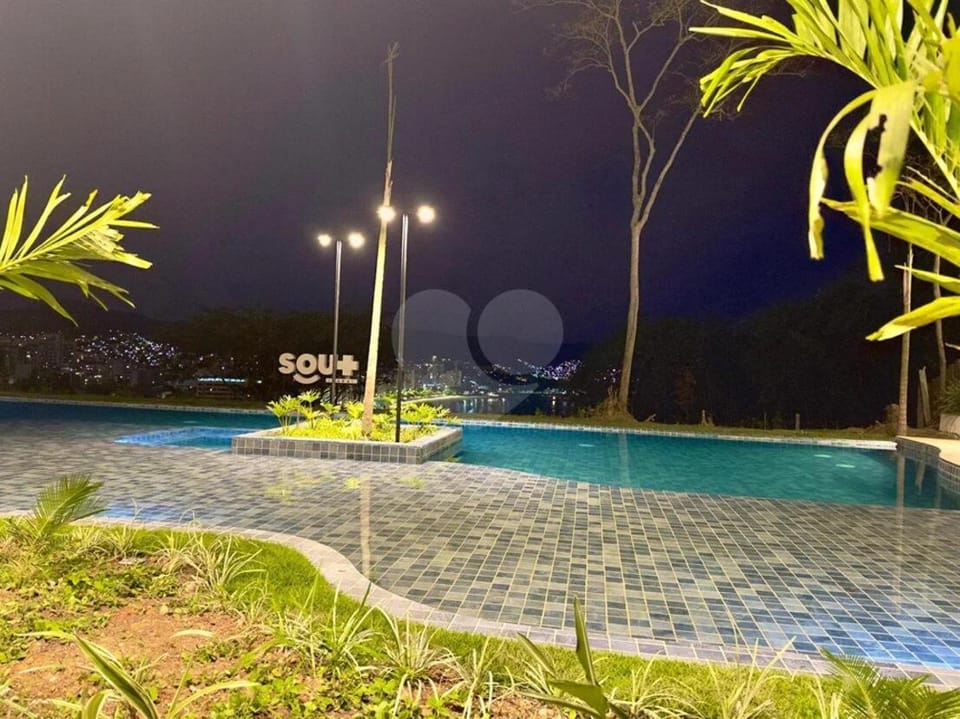 Night, Garden, Garden view, Pool view, Swimming pool