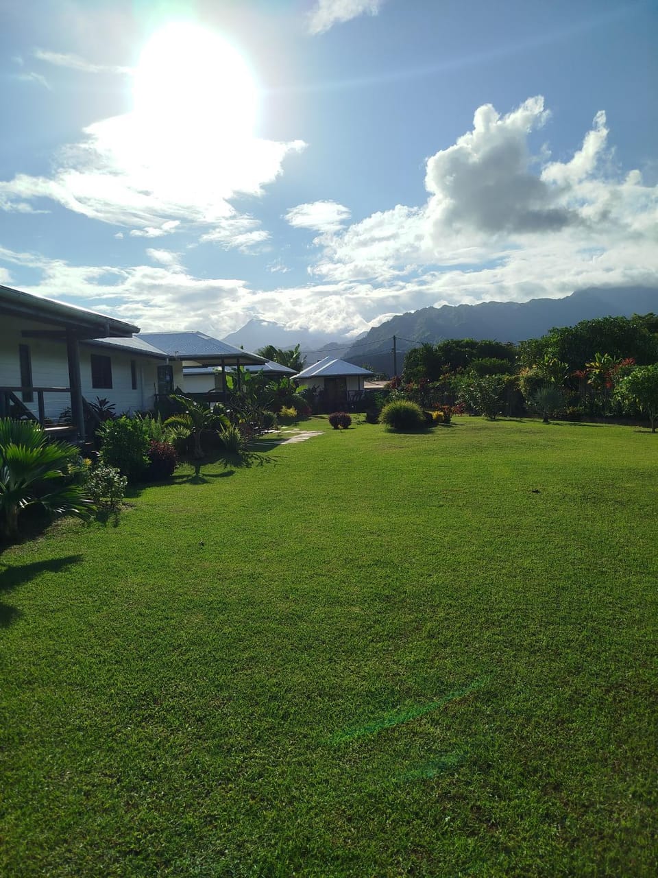 Garden view, Mountain view