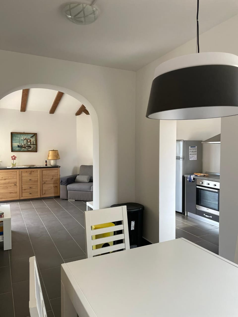 Kitchen or kitchenette, Living room