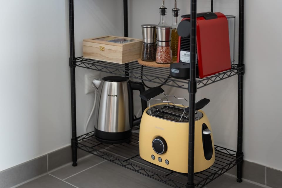 Coffee/tea facilities, Food and drinks, toaster