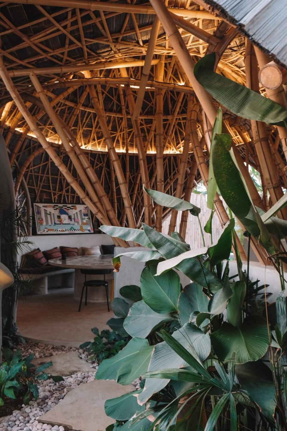 Dining area, Garden view
