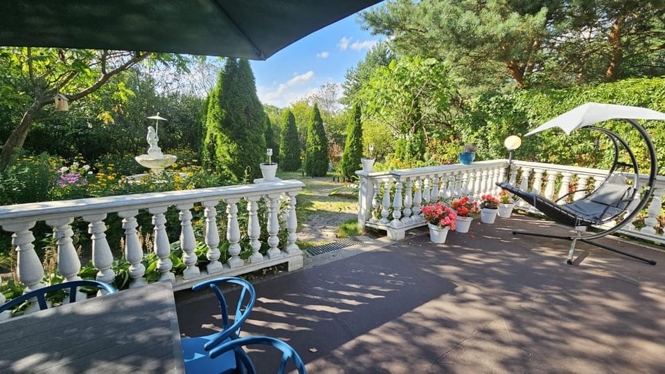 Dom letniskowy do wynajęcia z własną Przystanią nad rzeką Narew - linia brzegowa House in Masovian Voivodeship