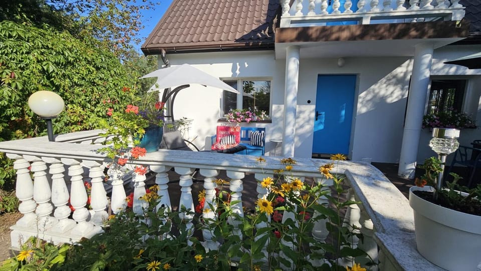 Dom letniskowy do wynajęcia z własną Przystanią nad rzeką Narew - linia brzegowa House in Masovian Voivodeship