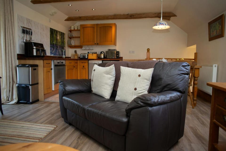 Kitchen or kitchenette, Living room, Seating area