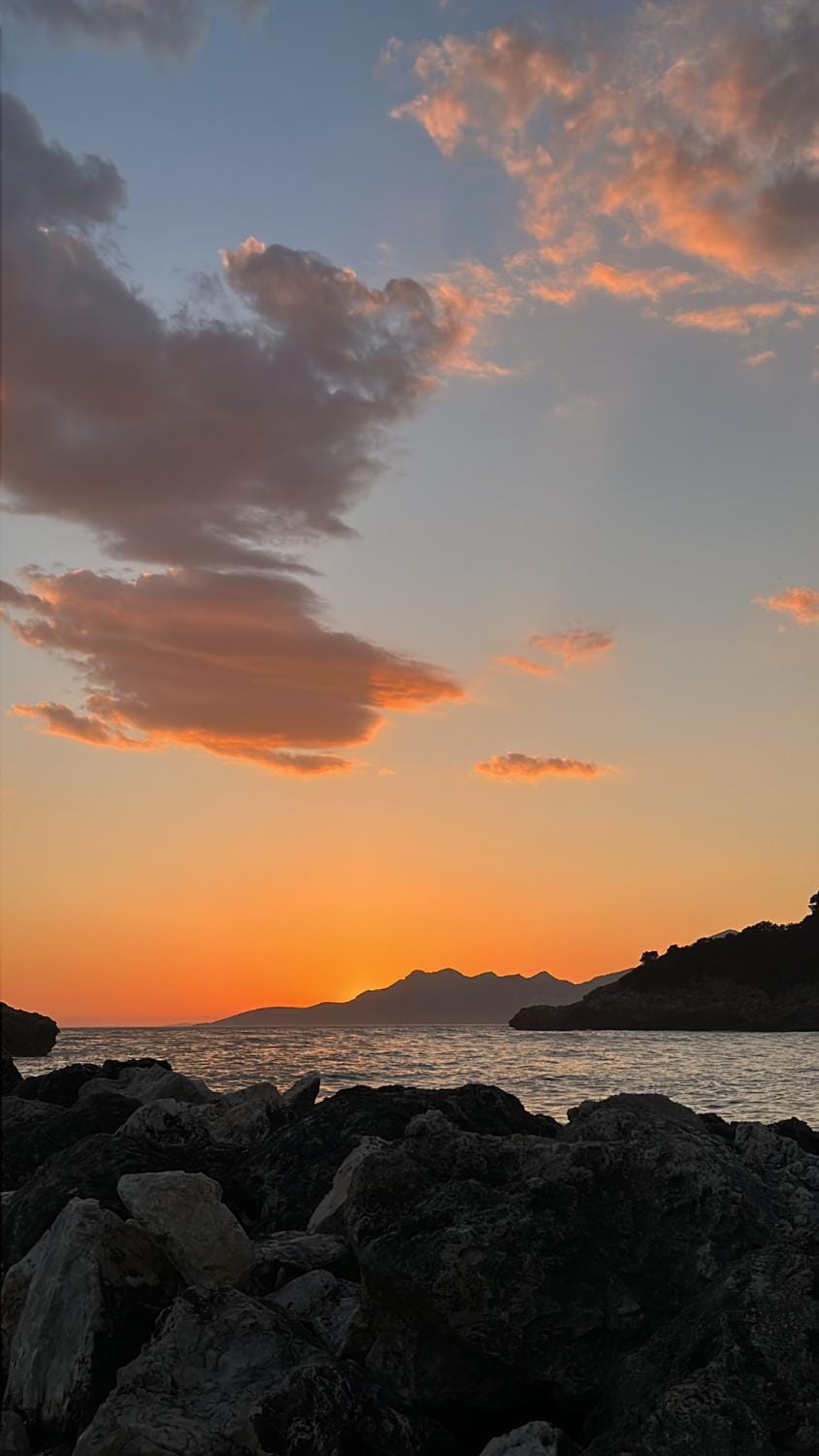 Nearby landmark, Sea view, Sunset
