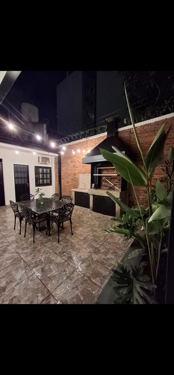 Patio, Night