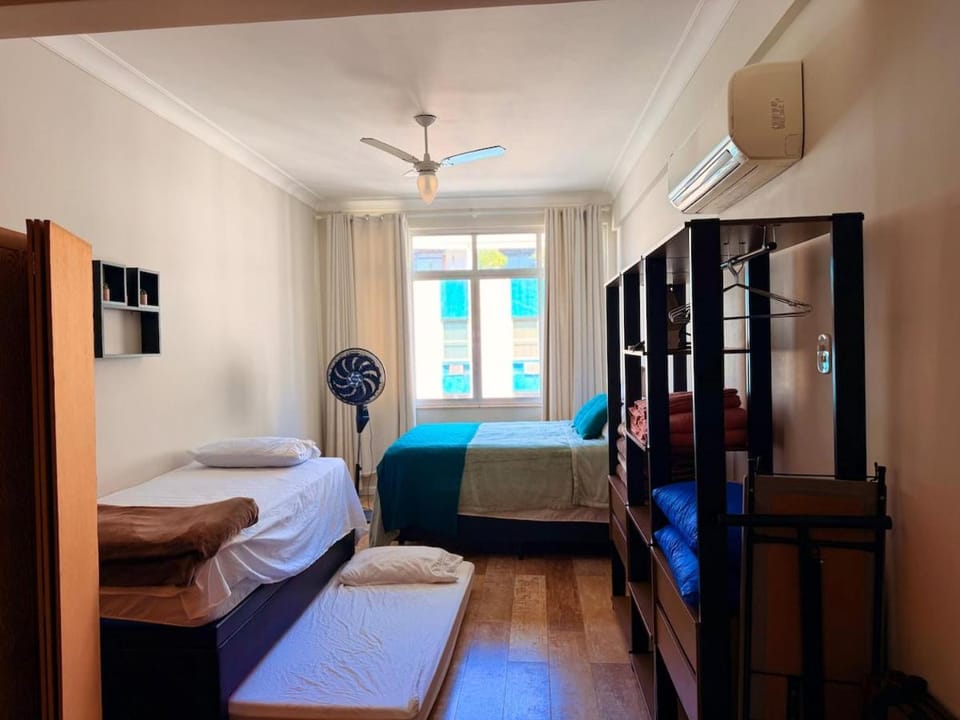 Bed, Photo of the whole room, Bedroom, bunk bed, air conditioner