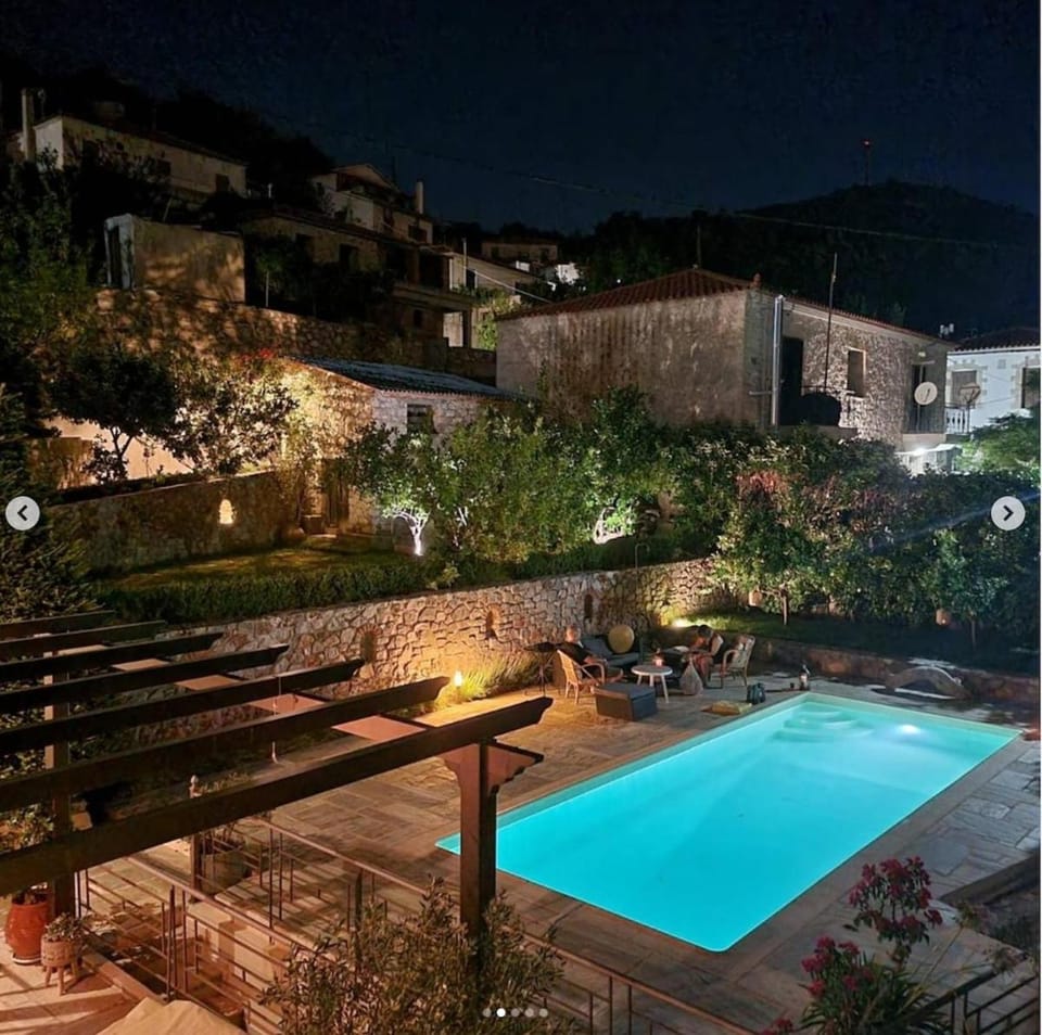 Night, Swimming pool