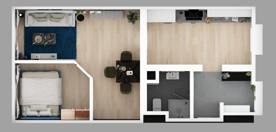 Photo of the whole room