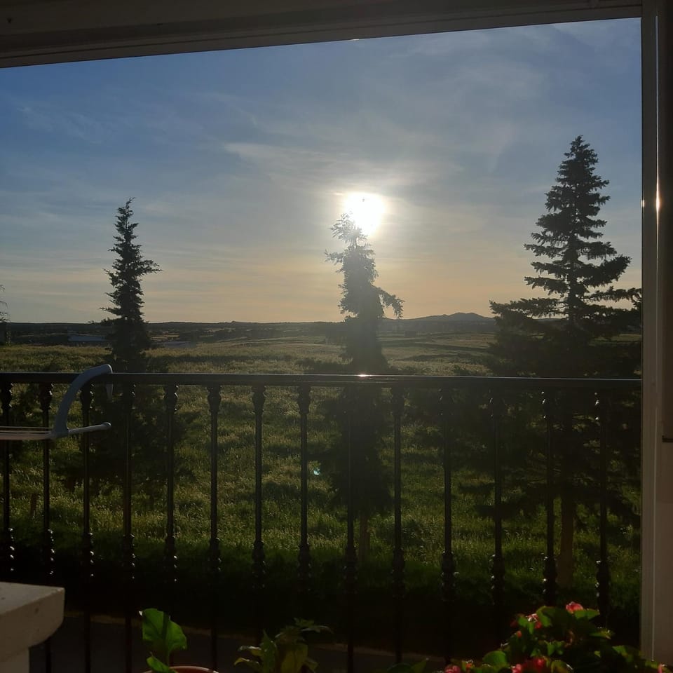 Natural landscape, View (from property/room), Sunset