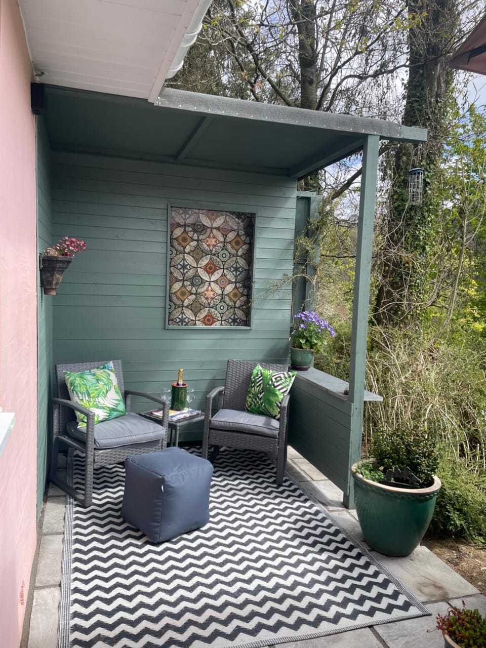 Patio, Garden, Balcony/Terrace, Seating area, Garden view