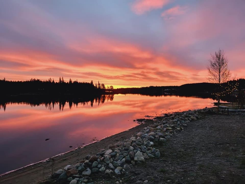 Natural landscape, River view, Sunrise
