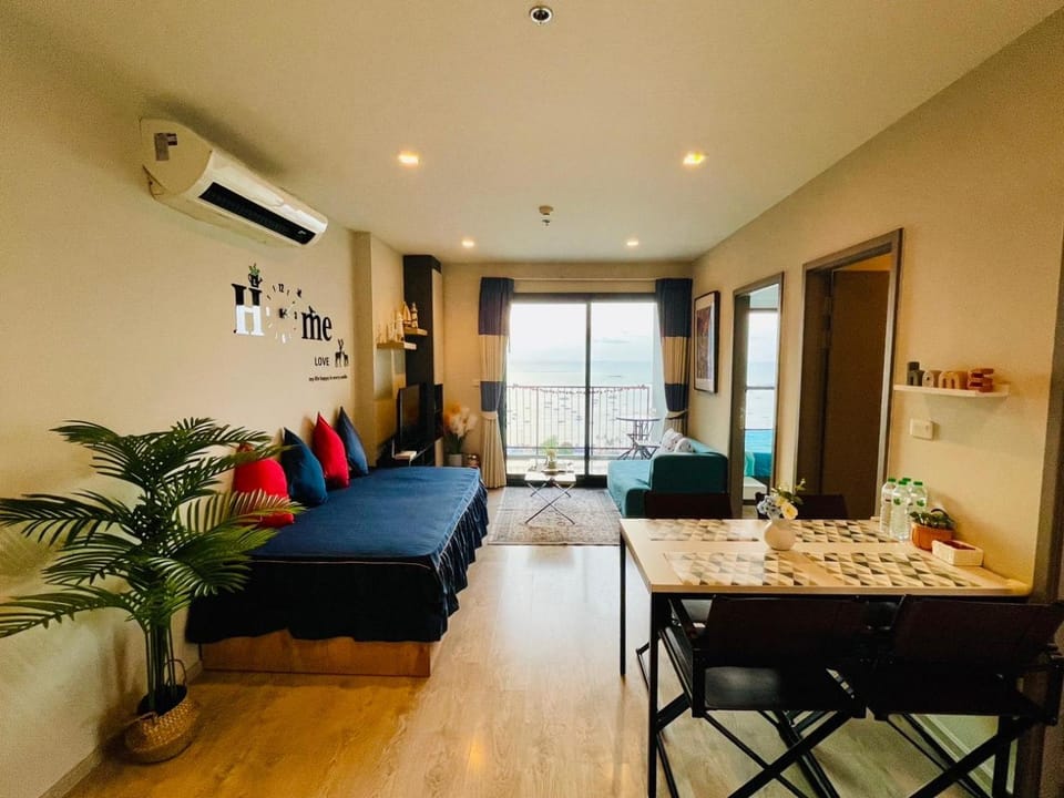 The base Central 2 bed 1 bath 514 by Numam Apartment in Pattaya City