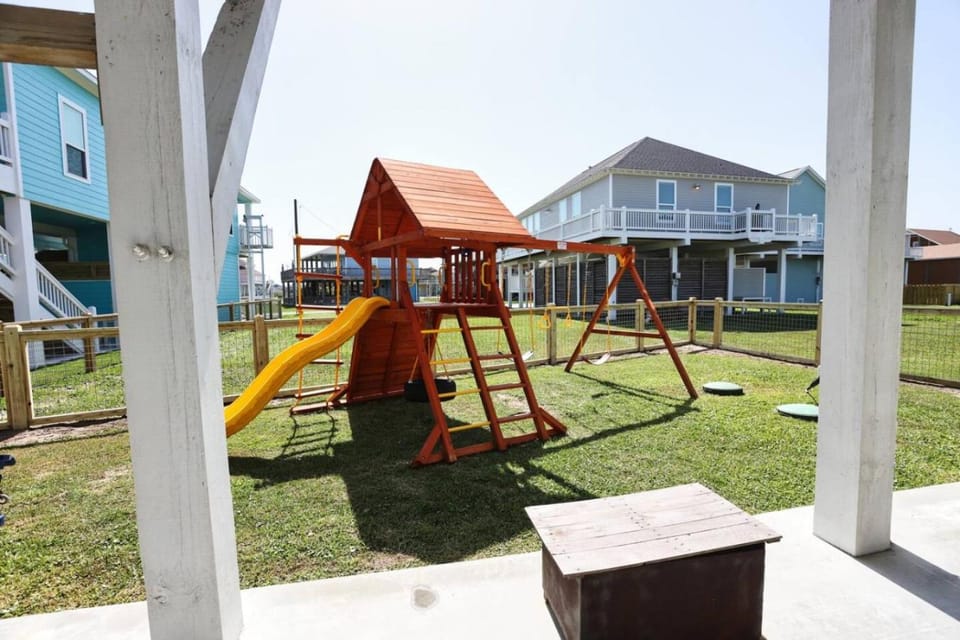 Golf Cart Rental Playscape House in Bolivar Peninsula