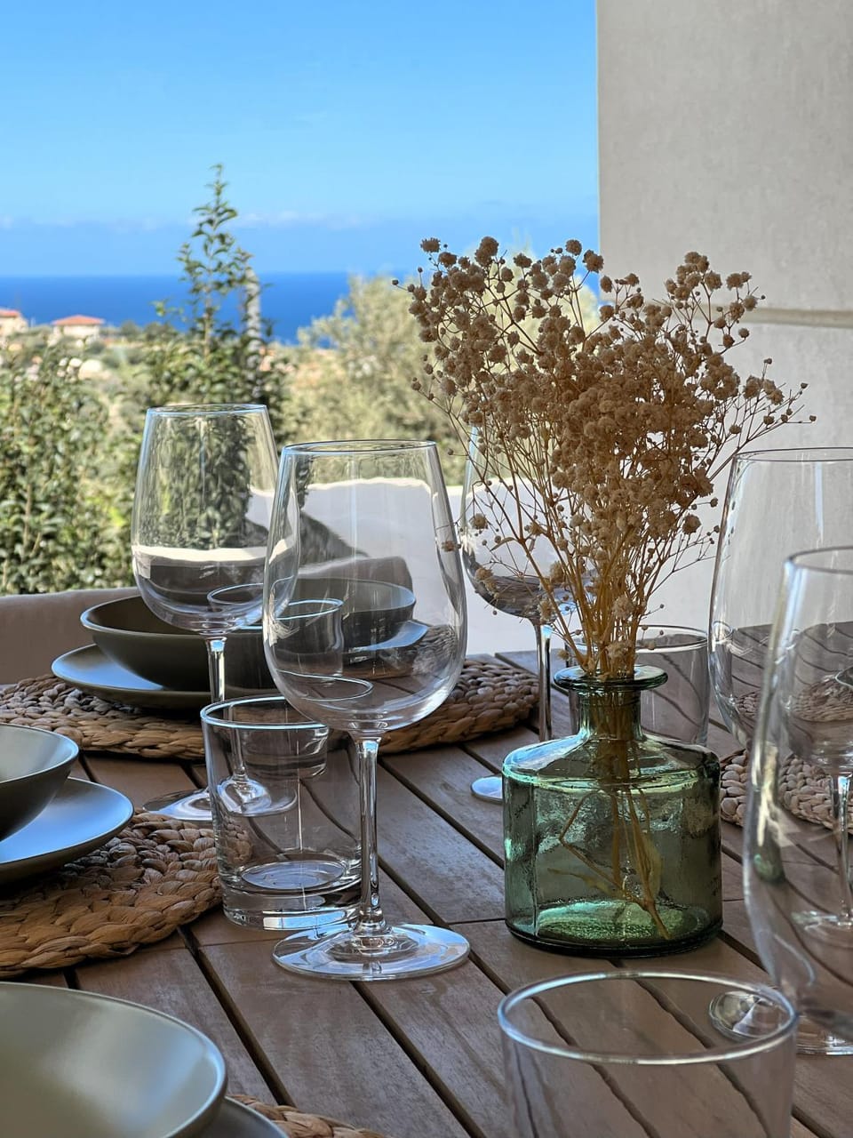 Dining area, Sea view