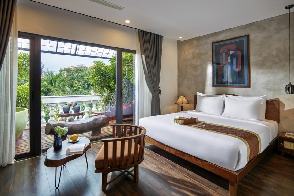 View (from property/room), Photo of the whole room, Garden view, air conditioner