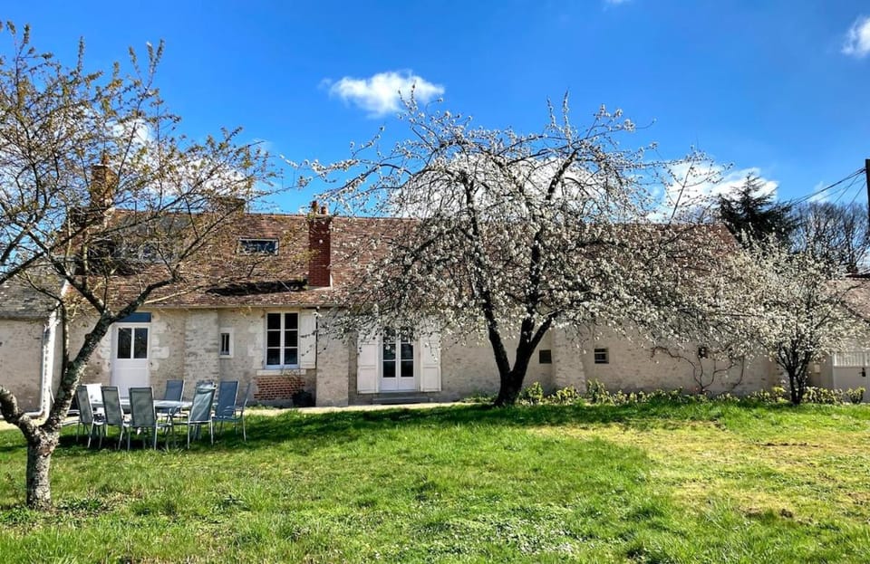Property building, Spring, Garden