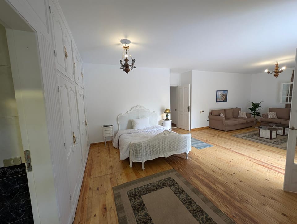Bed, Photo of the whole room, Seating area, Bedroom